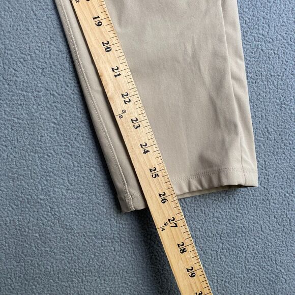 Lululemon Pants Mens 32 Beige Chinos ABC Commuter Gusseted Crotch Active Yoga - Picture 6 of 11